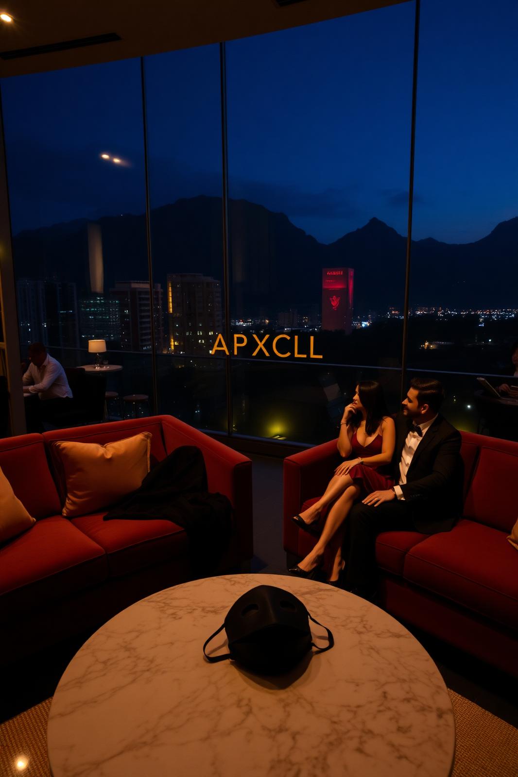 Medellín penthouse, velvet hour